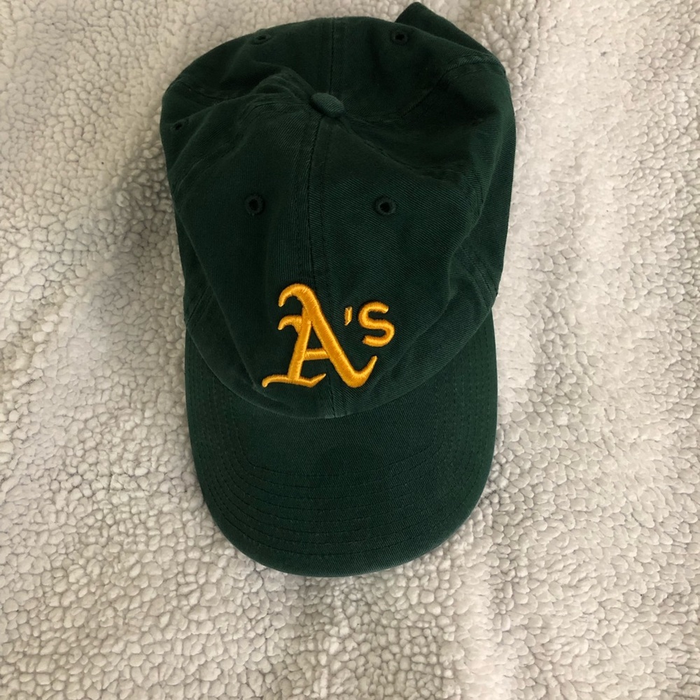 Oakland Athletics A's Official Green Embroidered Dad Cap